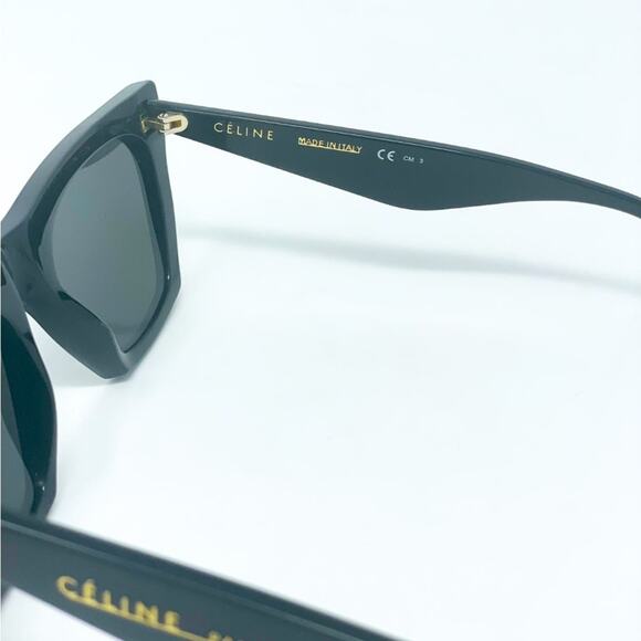Celine Black CL41468/S Edge Cat Eye Sunglasses - Picture 10 of 13